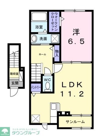 シュタイン・フルスの物件間取画像
